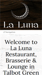 Mobile Screenshot of la-lunarestaurant.com